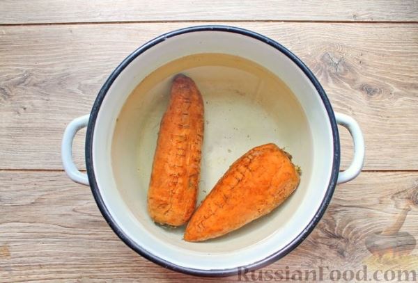 "Копчёная" морковь а-ля лосось