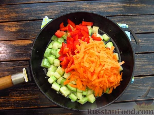 Намазка из кабачков с творогом и морковью